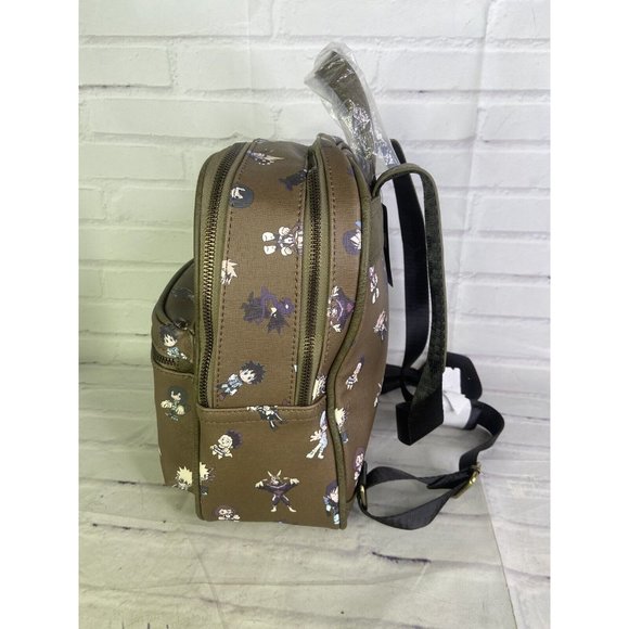 My Hero Academia Chibi Characters All Over Print Mini Backpack Bag BoxLunch NEW main image 6